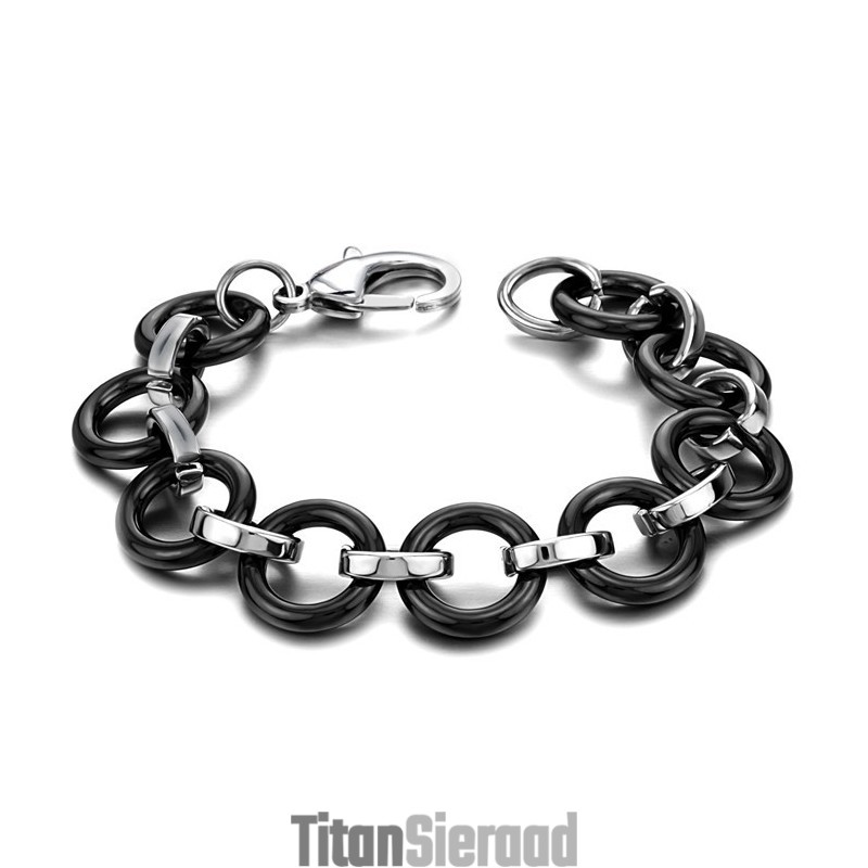Superieure Kwaliteit Zwarte Wolfraam Keramische Armband Superieure Kwaliteit Zwarte Wolfraam Keramische Armband