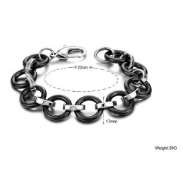 Superieure Kwaliteit Zwarte Wolfraam Keramische Armband