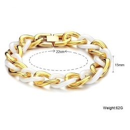 Gebruiksvriendelijke Vrouwelijke Wolfraam Keramische Armband