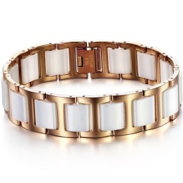Duurzame Mannelijke Wolfraam Keramische Armband