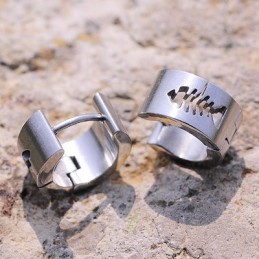 Titanium Oorbellen Voor Heren