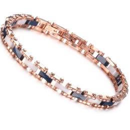 Brede Variaties Vrouwelijke Wolfraam Keramische Armband