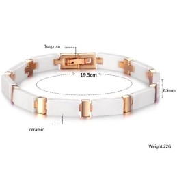 Hoogwaardige Wolfraam Keramische Armband
