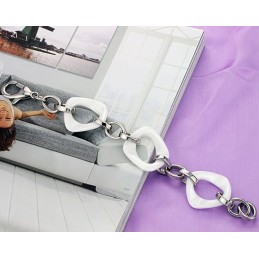 Betrouwbare Reputatie Witte Wolfraam Keramische Armband