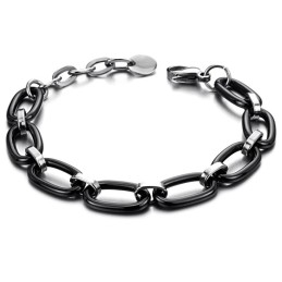 Stabiele Kwaliteit Zwarte Wolfraam Keramische Armband