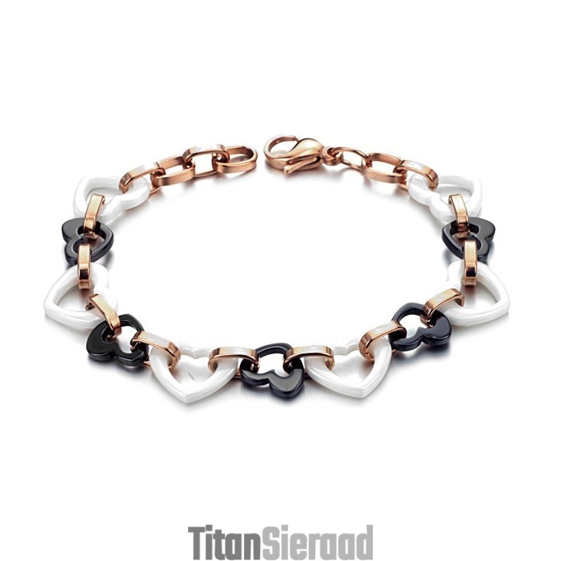 Betrouwbare Prestatie Vrouwelijke Lieverd Wolfraam Keramische Armband