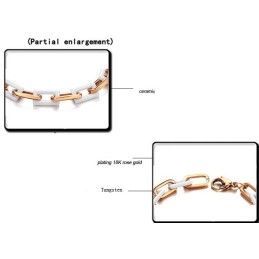 Breed Scala Aan Vrouwelijke Mode Wolfraam Keramische Armbanden