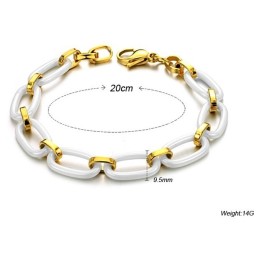 Stabiele Kwaliteit Vrouwelijke Wolfraam Keramische Armband
