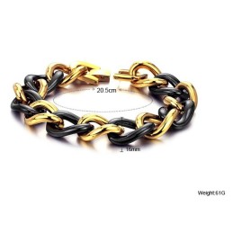 Brede Variaties Wolfraam Keramische Armband