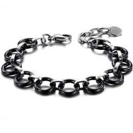 Wereldwijd Bekende Zwarte Wolfraam Keramische Armband Voor Dames