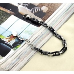 Uitstekende Kwaliteit Vrouwelijke Zwarte Wolfraam Keramische Armband