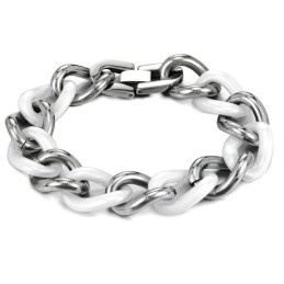 Kwaliteit En Kwantiteit Gegarandeerde Witte Wolfraam Keramische Armband