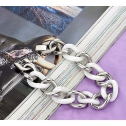 Kwaliteit En Kwantiteit Gegarandeerde Witte Wolfraam Keramische Armband