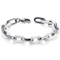 Uitstekende Kwaliteit Vrouwelijke Witte Wolfraam Keramische Armband