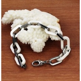 Uitstekende Kwaliteit Vrouwelijke Witte Wolfraam Keramische Armband