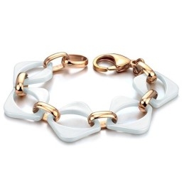Hoogwaardige Witte Wolfraam Keramische Armband