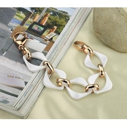 Hoogwaardige Witte Wolfraam Keramische Armband