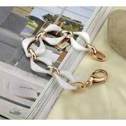 Hoogwaardige Witte Wolfraam Keramische Armband