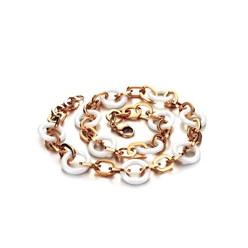 Om Een Lang Verhaal Te Hebben: Een Wolfraam Keramische Ketting Om Een Lang Verhaal Te Hebben: Een Wolfraam Keramische Ketting