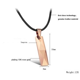 Brede Variaties Vrouwelijke Wolfraam Keramische Ketting