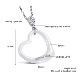 Kwaliteit En Kwantiteit Gegarandeerde Vrouwelijke Geliefde Wolfraam Keramische Ketting