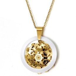 Brede Variaties Vrouwelijke Wolfraam Keramische Ketting