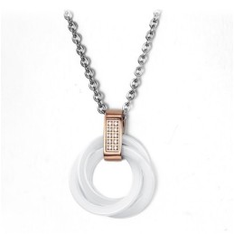 Betrouwbare Kwaliteit Wolfraam Keramische Ketting Met Strass