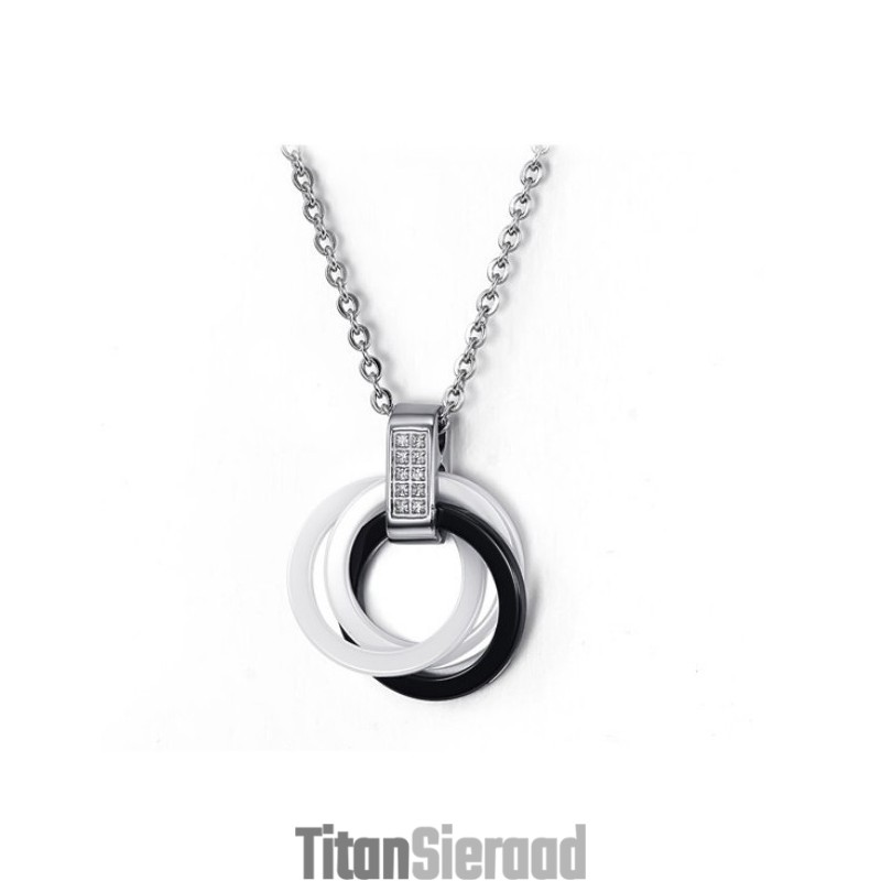 Bekend Om Zijn Hoogwaardige Zwart-Witte Wolfraam Keramische Ketting Bekend Om Zijn Hoogwaardige Zwart-Witte Wolfraam Keramische Ketting