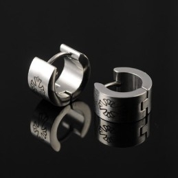 Titanium Oorbellen Voor Heren