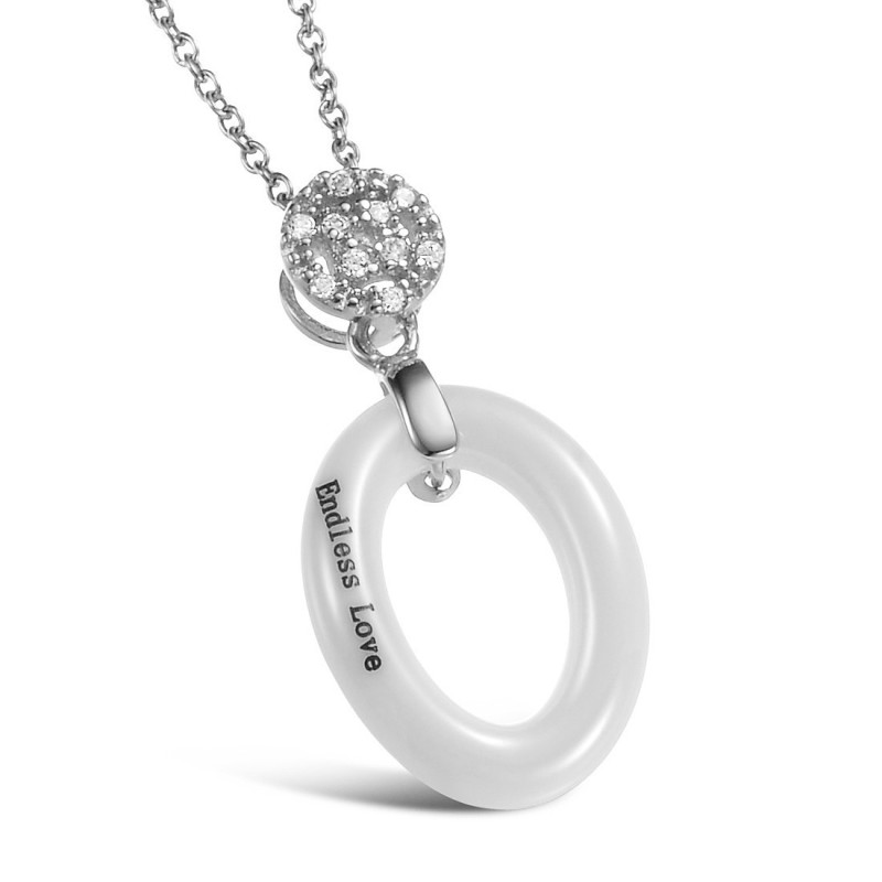De Koning Van Hoeveelheid Vrouwelijke Concise Wolfraam Keramische Ketting De Koning Van Hoeveelheid Vrouwelijke Concise Wolfraam Keramische Ketting