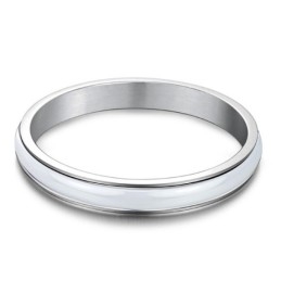 Betrouwbare Reputatie Mannelijke Witte Wolfraam Keramische Armband