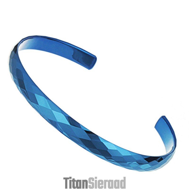 Stabiele Kwaliteit Blauwe Wolfraam Keramische Armband