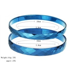 Stabiele Kwaliteit Blauwe Wolfraam Keramische Armband