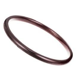 Brede Variaties Vrouwelijke Bruine Wolfraam Keramische Armband