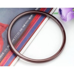 Brede Variaties Vrouwelijke Bruine Wolfraam Keramische Armband