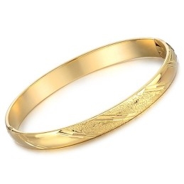 Kwaliteit En Kwantiteit Gegarandeerde Vrouwelijke Scrub 18K Vergulde Armband