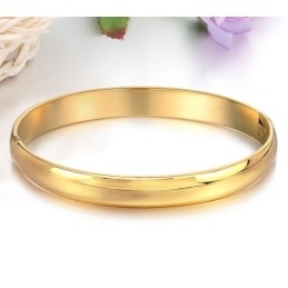 Brede Variaties Dames 18K Vergulde Armband
