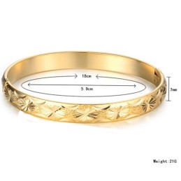 Hoogwaardige, Elegante, 18-Karaats Vergulde Armband Voor Dames