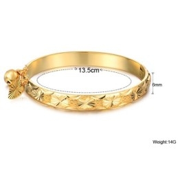 Stabiele Kwaliteit Vrouwelijke Retro 18K Vergulde Armband