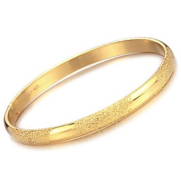 Duurzame, 18K Vergulde Herenarmband