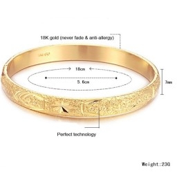 Kwaliteit En Kwantiteit Gegarandeerde 18K Vergulde Armband