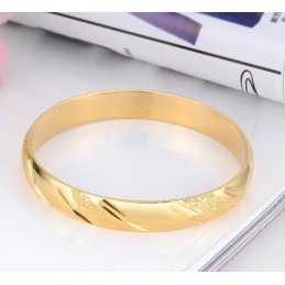 Brede Variaties Dames 18K Vergulde Armband