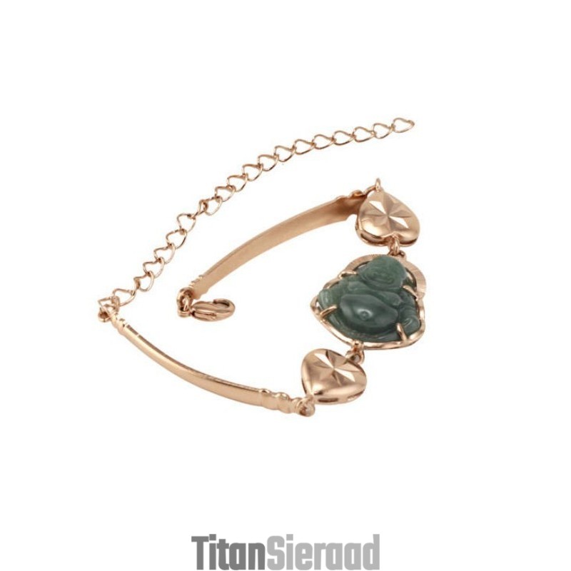 Betrouwbare Kwaliteit De Jade Boeddha 18K Vergulde Armband