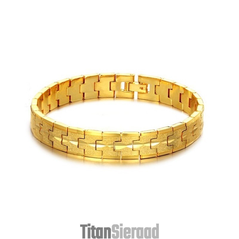 Hoogwaardige Damesarmband Van 18 Karaat Verguld Goud Hoogwaardige Damesarmband Van 18 Karaat Verguld Goud