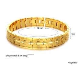 Hoogwaardige Damesarmband Van 18 Karaat Verguld Goud