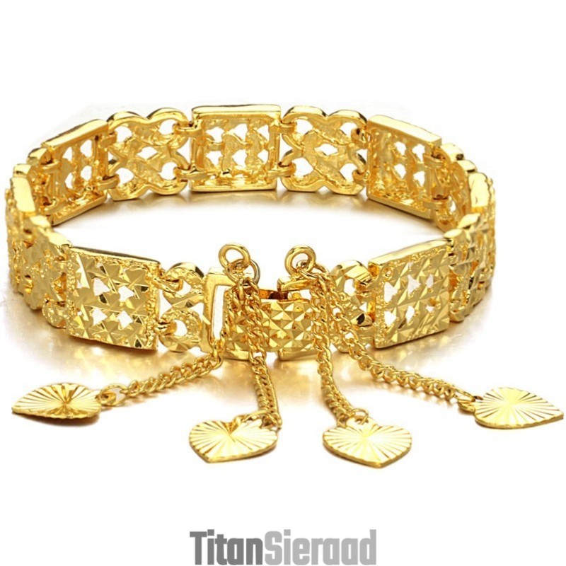 Duurzame, 18K Vergulde Armband Voor Dames Duurzame, 18K Vergulde Armband Voor Dames