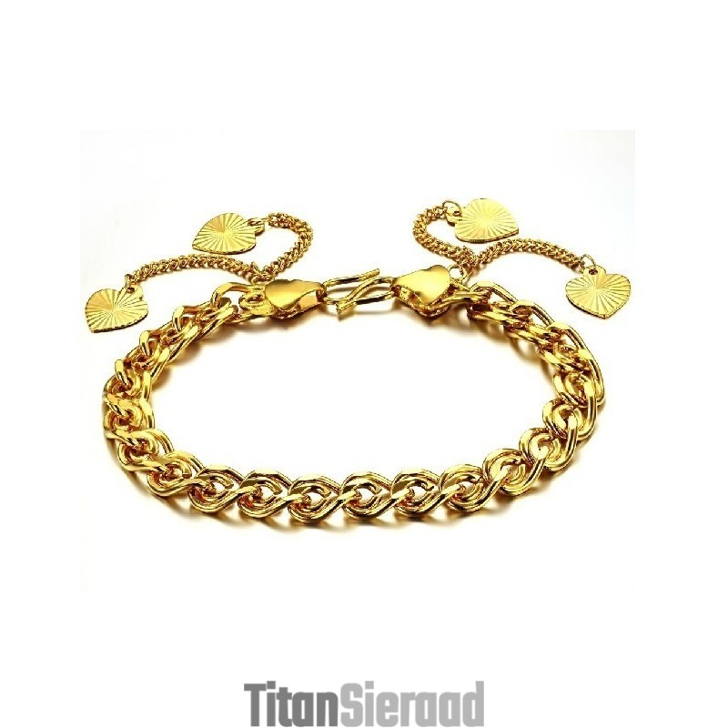 Kwaliteit En Kwantiteit Gegarandeerde Vrouwelijke Geliefde 18K Vergulde Armband Kwaliteit En Kwantiteit Gegarandeerde Vrouwelijke Geliefde 18K Vergulde Armband