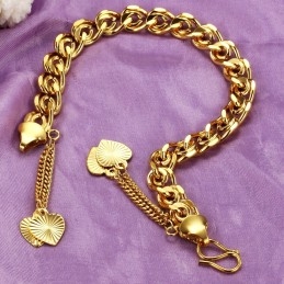 Kwaliteit En Kwantiteit Gegarandeerde Vrouwelijke Geliefde 18K Vergulde Armband