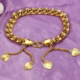 Kwaliteit En Kwantiteit Gegarandeerde Vrouwelijke Geliefde 18K Vergulde Armband