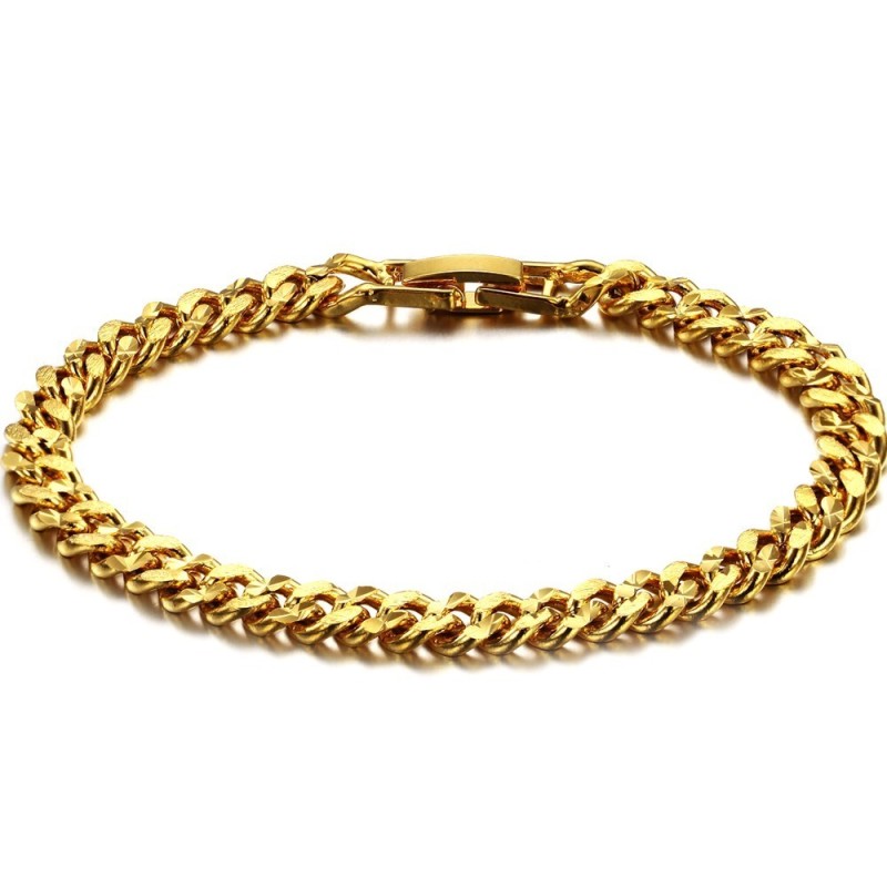 Betrouwbare Kwaliteit Vrouwelijke Scrub Armband Van 18 Karaat Goud Betrouwbare Kwaliteit Vrouwelijke Scrub Armband Van 18 Karaat Goud